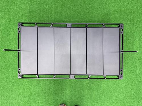 37CAMP (サンナナキャンプ) アウトドアテーブル ブラック FR240tb フレームテーブル(テーブルセット)