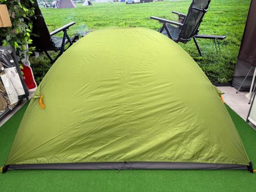 RIPEN (ライペン) ソロテント 焚火臭・インナーテントヨゴレ・アンダーシート表裏逆使用による上面ヨゴレ有 A-03050 ドマドームライト2 120×210×108cm 1～2人用 程度B 程度B