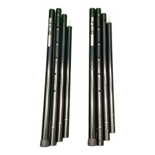 The Arth (ザァ～ッス) ポール ブラック 156～280cm 棒にょい