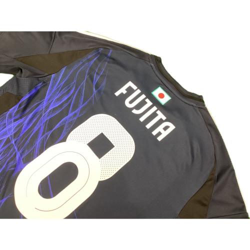 日本代表 (ニホンダイヒョウ) サッカーユニフォーム SIZE XL ネイビー 藤田譲瑠チマ【8】2024年ホーム Y-3 レプリカ