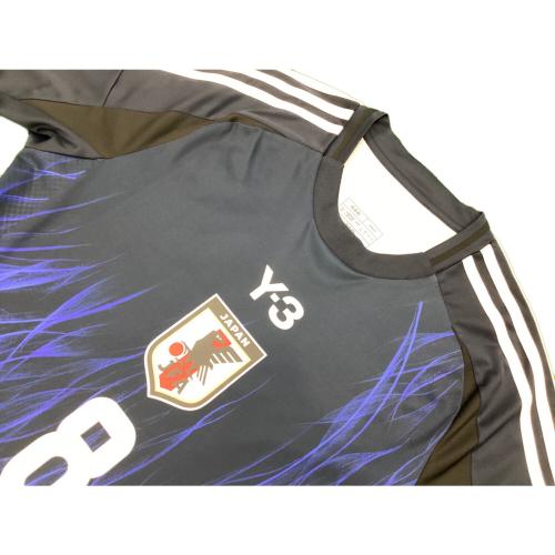 日本代表 (ニホンダイヒョウ) サッカーユニフォーム SIZE XL ネイビー 藤田譲瑠チマ【8】2024年ホーム Y-3 レプリカ