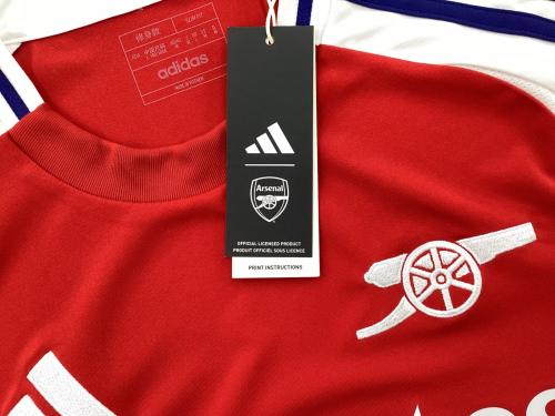 アーセナルFC サッカーユニフォーム IT6141 24/25 ホームユニフォーム SIZE XL レッド×ホワイト