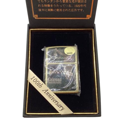 Coleman (コールマン) ZIPPO Coleman創立100周年記念 2001個限定（シリアルナンバー1132/2001） センテニアルジッポライター（ランタン） 170-6407