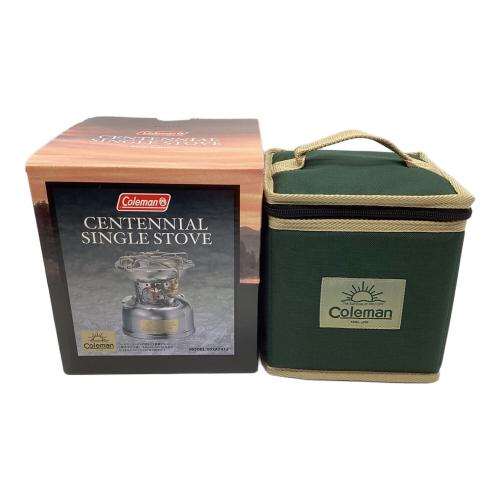 Coleman (コールマン) ガソリンシングルバーナー Coleman創立100周年記念 シリアルナンバー（00649） 502A741J センテニアルシングルストーブ 2001年3月製