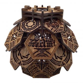 WHAT WE WANT (ワットウィーウォント) ランタンアクセサリー ウォールナット DEVISE WORKS DEVA DEVA no MI（デバデバの実） 未使用品