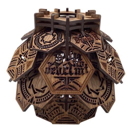 WHAT WE WANT (ワットウィーウォント) ランタンアクセサリー ウォールナット DEVISE WORKS DEVA DEVA no MI（デバデバの実） 未使用品
