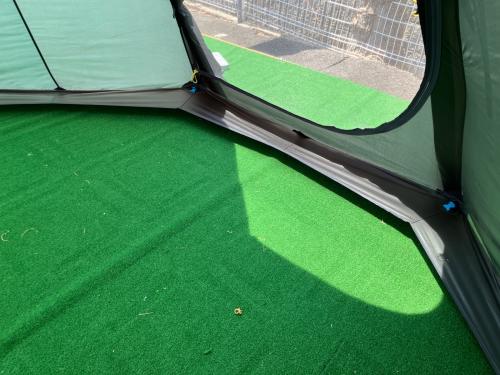 NORTENT (ノルテント) シェルター アーミーグリーン Gamme6 EXTREME 約370×370×185cm 3～5人用 程度A 程度A スカートあり