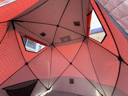 MORIBUS テントサウナ シート・ケースヨゴレ有 オレンジ 200x200x210cm 4～6人用 程度B 程度B スカートあり