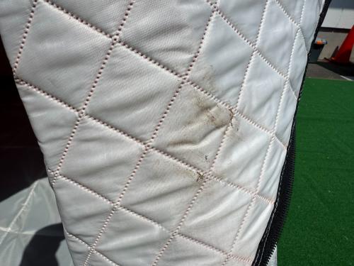 MORIBUS テントサウナ シート・ケースヨゴレ有 オレンジ 200x200x210cm 4～6人用 程度B 程度B スカートあり