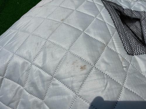 MORIBUS テントサウナ シート・ケースヨゴレ有 オレンジ 200x200x210cm 4～6人用 程度B 程度B スカートあり