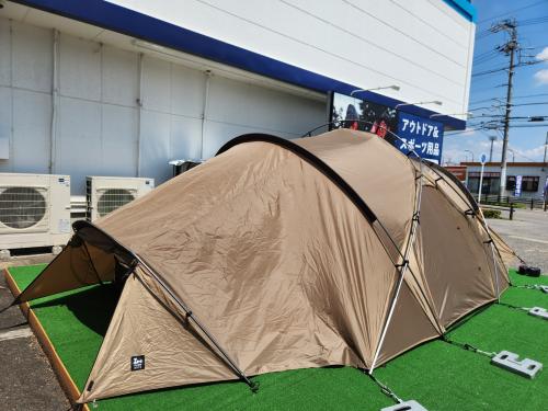 ZANE ARTS (ゼインアーツ) ツールームテント 2024年販売モデル インナー・フライ共にヨゴレ有 DT-024 クク1 540x320x165cm 程度B 程度B