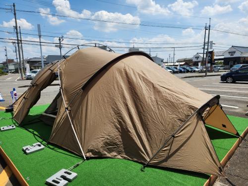 ZANE ARTS (ゼインアーツ) ツールームテント 2024年販売モデル インナー・フライ共にヨゴレ有 DT-024 クク1 540x320x165cm 程度B 程度B