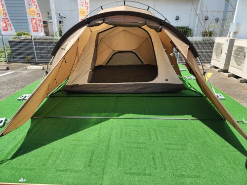 ZANE ARTS (ゼインアーツ) ツールームテント 2024年販売モデル インナー・フライ共にヨゴレ有 DT-024 クク1 540x320x165cm 程度B 程度B