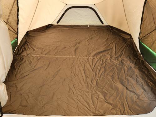 ZANE ARTS (ゼインアーツ) ツールームテント 2024年販売モデル インナー・フライ共にヨゴレ有 DT-024 クク1 540x320x165cm 程度B 程度B