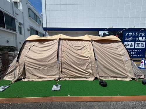 DOD (ディーオーディー) ツールームテント T5-689-TN カマボコテント3M 約640×300×195cm 3～5人用 程度B 程度A スカートあり