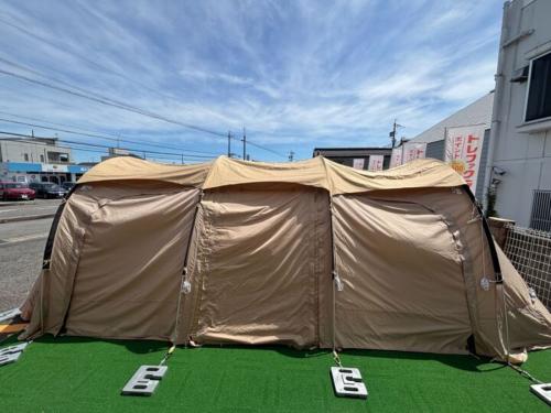 DOD (ディーオーディー) ツールームテント T5-689-TN カマボコテント3M 約640×300×195cm 3～5人用 程度B 程度A スカートあり