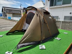 THE NORTH FACE (ザ ノース フェイス) ドームテント ニュートープグリーン NV22101 ランダー4 約407×244×173cm 2～3人用 程度B 程度B スカートあり