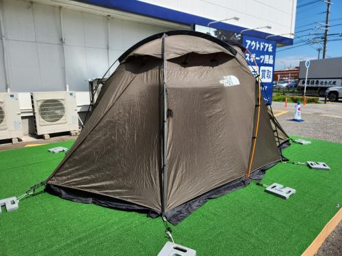 THE NORTH FACE (ザ ノース フェイス) ドームテント ニュートープグリーン NV22101 ランダー4 約407×244×173cm 2～3人用 程度B 程度B スカートあり