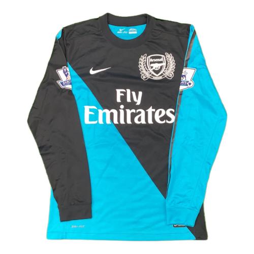 アーセナルFC サッカーユニフォーム SIZE S ブルー×ネイビー 11/12シーズンアウェイ チーム創設125周年記念モデル NIKE 長袖