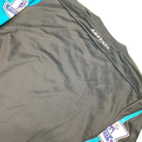 アーセナルFC サッカーユニフォーム SIZE S ブルー×ネイビー 11/12シーズンアウェイ チーム創設125周年記念モデル NIKE 長袖