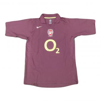 アーセナルFC サッカーユニフォーム SIZE M レッドカレント 05/06シーズンホーム ハイバリー(ホームスタジアム)ラストモデル TOTAL90時代(NIKE) NIKE