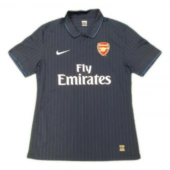 アーセナルFC サッカーユニフォーム SIZE M ネイビー 09/10シーズンアウェイ NIKE オーセンティック