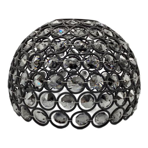 SOMABITO (ソマビト) ランタンアクセサリー ブラックフレームxグレークリスタル ゼロジュアリーシェードDAIBUTSU