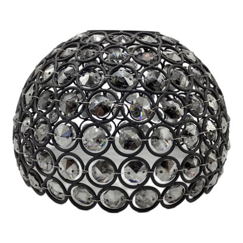 SOMABITO (ソマビト) ランタンアクセサリー ブラックフレームxグレークリスタル ゼロジュアリーシェードDAIBUTSU