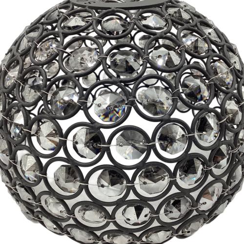 SOMABITO (ソマビト) ランタンアクセサリー ブラックフレームxグレークリスタル ゼロジュアリーシェードDAIBUTSU