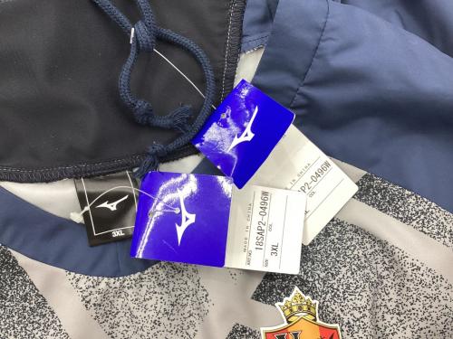 MIZUNO (ミズノ) トレーニングウェアセットアップ サッカーウェア(トップス) 18SAP2-0496W キーパー用 メンズ SIZE 3XL グレー