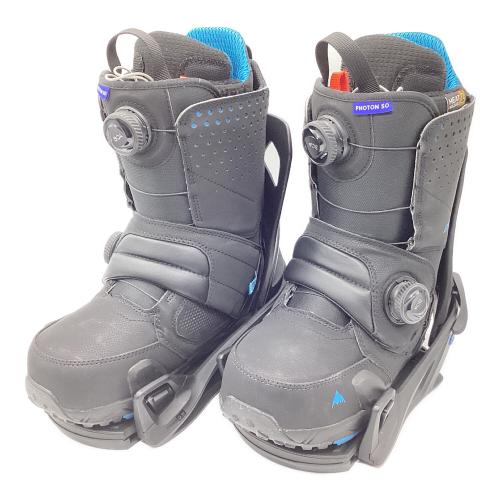 BURTON (バートン) PHOTON SO / Step ON Re：Flex ビンディング メンズ ブーツ23-24/バイン23-24 ブーツ:25.5cm/バインSサイズ ブラック