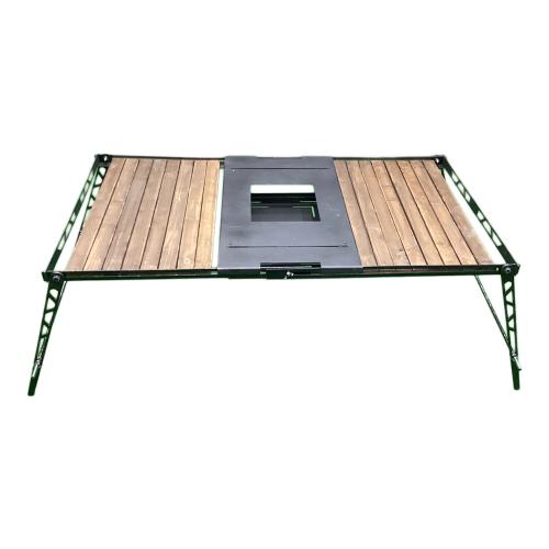 WILD OUTDOOR (ワイルドアウトドア) アウトドアテーブル タフ丸アイアンテーブル FINAL EDETION