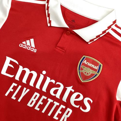 アーセナルFC レプリカ サッカーユニフォーム H35903 22/23シーズンホーム SIZE L レッド×ホワイト
