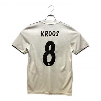 レアル・マドリード サッカーユニフォーム 【8】トニー・クロース 18/19 ユニフォーム ホーム 半袖 レプリカ メンズ SIZE M ホワイト
