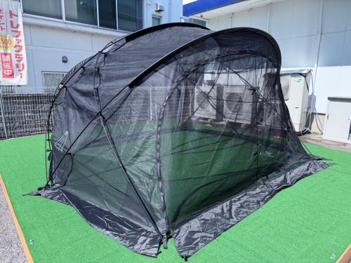 TEMPLAY シェルター 専用グランドシート・TPUドア・メッシュドア・メッシュシェルター・ベスタビュール・タープ・フライシート シェルターテント 1～2人用 程度B 程度B スカートあり ハンマーなし/説明書あり