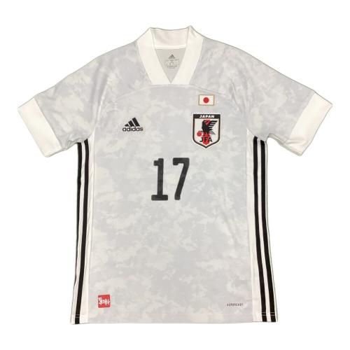日本代表 (ニホンダイヒョウ) サッカーユニフォーム SIZE M ホワイト 久保建英【17】2020年アウェイ adidas レプリカ