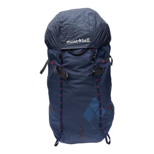 mont-bell (モンベル) バックパック ネイビー RIDGE LINE PACK 75 背面長 51cm以上 50L～(テント泊)