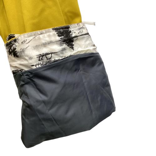 VOLCOM (ボルコム) CAPTAIN JACKET mus スノーボードウェア(ジャケット) イエローxオレンジ メンズ SIZE L イエロー