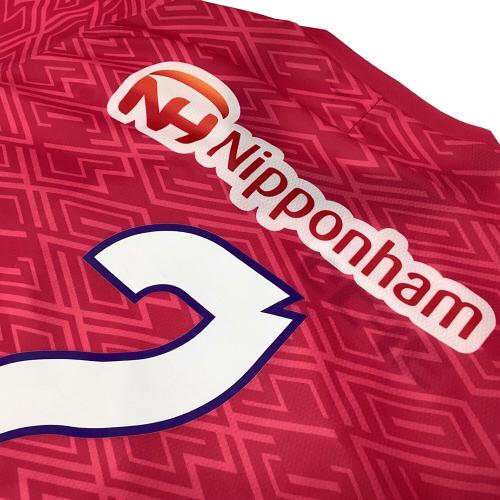 セレッソ大阪 (セレッソオオサカ) レプリカ サッカーユニフォーム 中村拓海【2】2025シーズンホーム SIZE XL ショッキングピンク