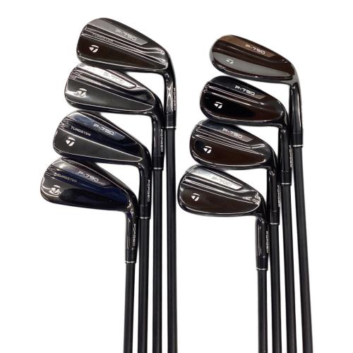 TaylorMade (テーラーメイド) アイアンセット 2021年モデル @ P790 BLACK KBS TGI 70（カーボン） 8本セット(4/5/6/7/8/9/PW/SW) 純正グリップ良好