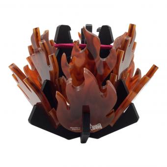 soulabo (ソウラボ) ランタンアクセサリー ゴールゼロ用 AGAVEっ甲 BONFIRE[赤]