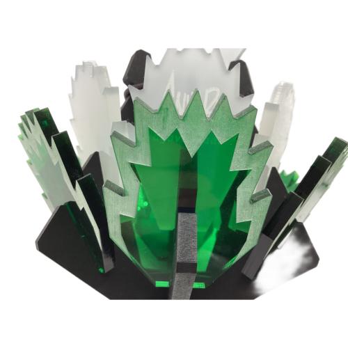 soulabo (ソウラボ) 収納ケース AGAVE-ZERO グリーン×ミルク