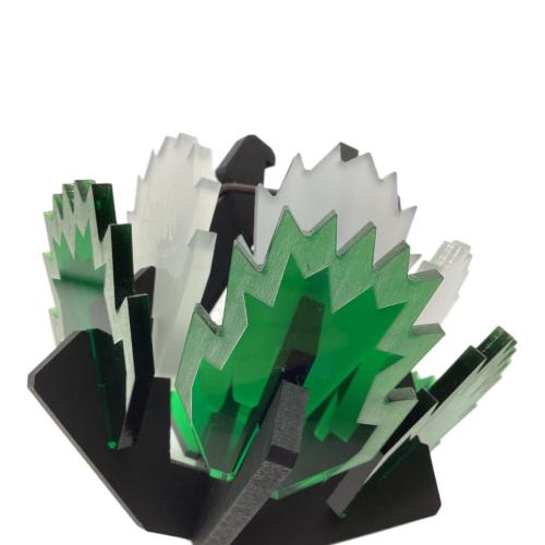 soulabo (ソウラボ) 収納ケース AGAVE-ZERO グリーン×ミルク