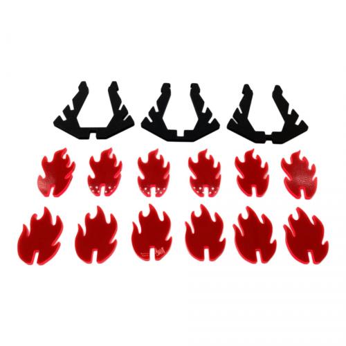 soulabo (ソウラボ) ランタンアクセサリー AGAVE-ZERO BONFIRE 蛍光レッド