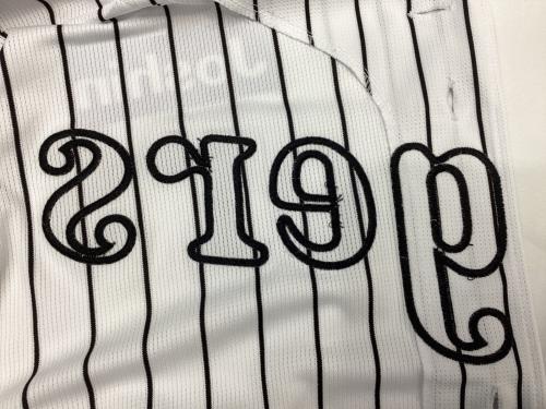 阪神タイガース (ハンシンタイガース) 球団90周年 応援グッズ O ホワイト×ブラック