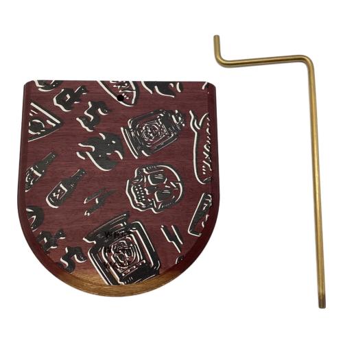 WHAT WE WANT (ワットウィーウォント) ランタンスタンド SP CARTEL生刷りカスタム WWW GOALSTAND OAK VIOLET