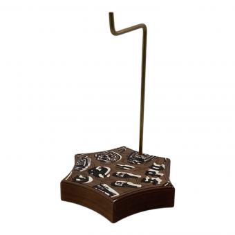 WHAT WE WANT (ワットウィーウォント) ランタンスタンド SP CARTEL生刷りカスタム TEN to TEN コロニスタンド ウォールナット