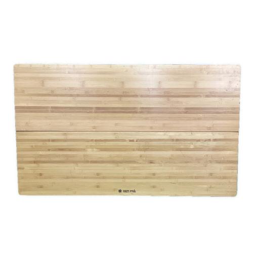 Snow peak (スノーピーク) アウトドアテーブル LV-015TR ワンアクションテーブルロング竹