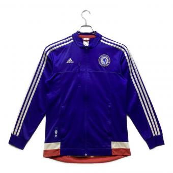 チェルシーFC (チェルシーエフシー) サッカーウェア(トップス) AA1656 15/16シーズンアンセムジャケット メンズ SIZE L ブルー×ホワイト