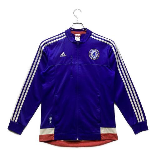 チェルシーFC (チェルシーエフシー) サッカーウェア(トップス) AA1656 15/16シーズンアンセムジャケット メンズ SIZE L ブルー×ホワイト